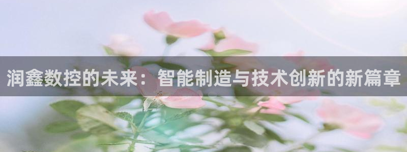 天辰娱乐481928：润鑫数控的未来：智能制造与技术创新的新篇章