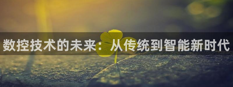 天辰娱乐平台入口：数控技术的未来：从传统到智能新时代